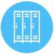 School lockers icon
